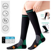 Medias de Compresión para Varices Faja de Pantorrilla Arco Talón L y XL