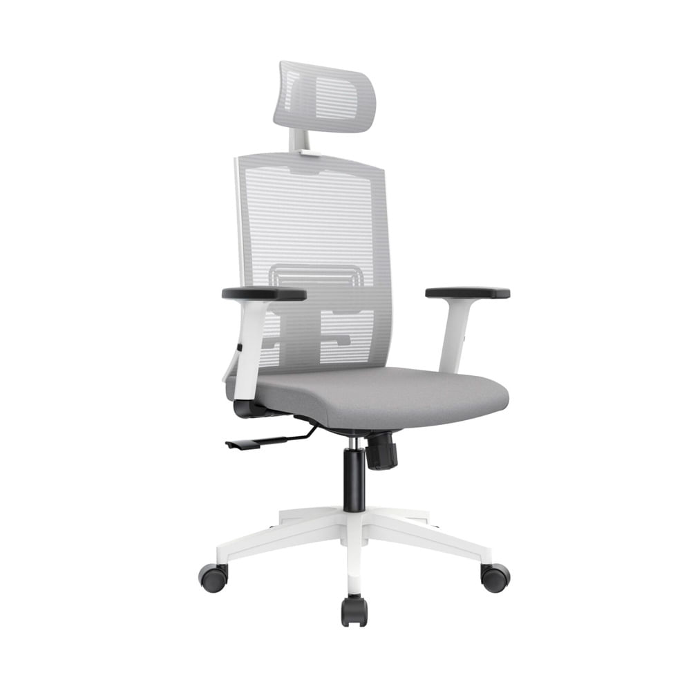 Silla De Oficina Giratoria Monk Presidente Gris Ofideas