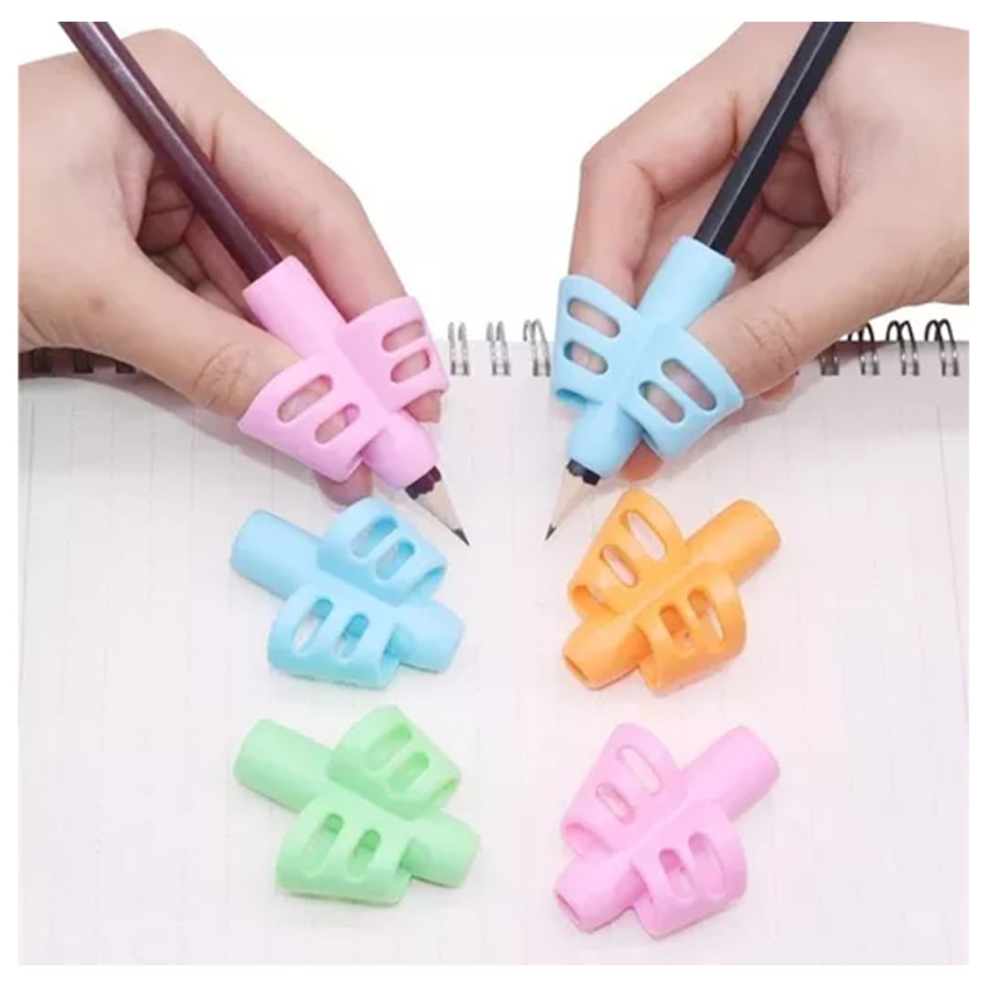 Kit 3 Correctores de Escritura de Silicona para Niños