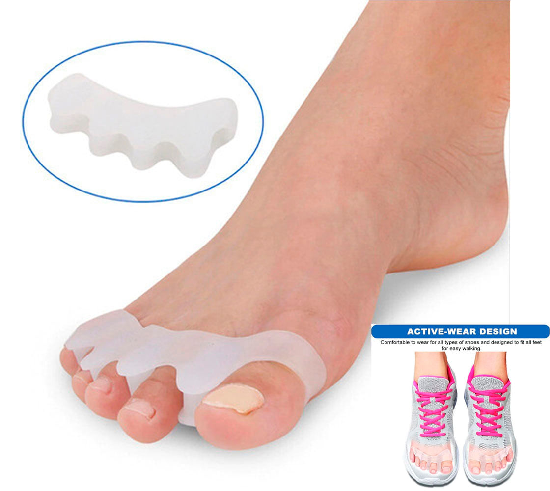 CORRECTOR SEPARADOR GEL DE DEDOS X 2 UNI
