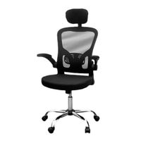 Silla De Oficina Presidente Atos Brazos Abatibles Negro Ofideas