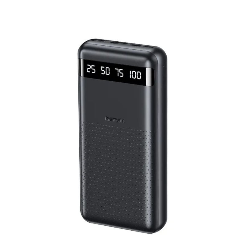 Cargador portatil ultra Slim 20000mAh 2.4A MODELO RPP-11 NEGRO