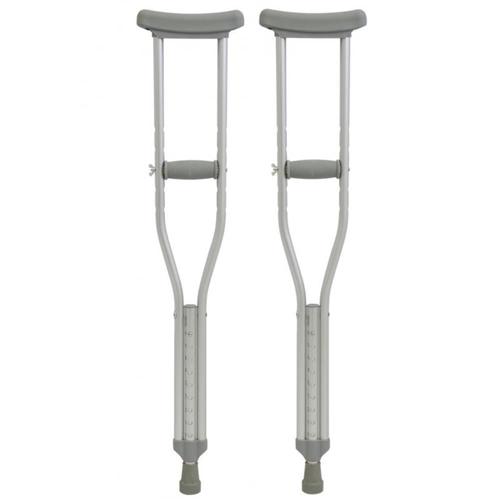 Muletas Aluminio Care 1 PAR (Plomo) Talla S