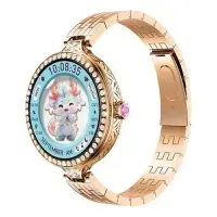 SMARTWATCH  HW16 MINI INCLUYE PULSERA Y ARETES DORADO
