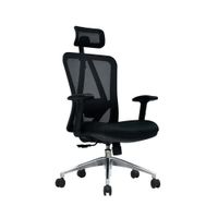Silla De oficina Ergonómica Levi Presidente Reclinable Color Negro Ofideas