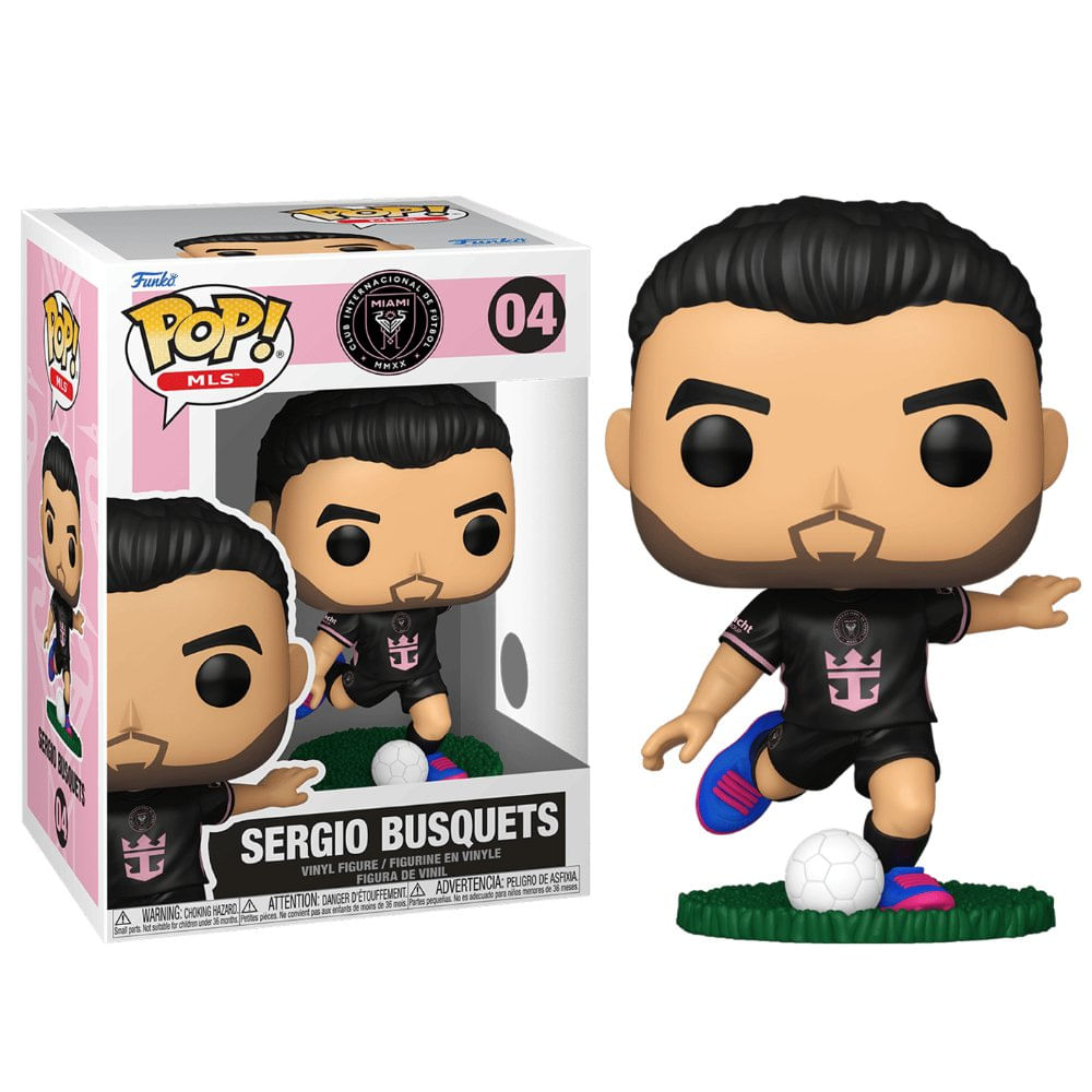 Funko Pop Inter Miami - Sergio Busquets - Futbol