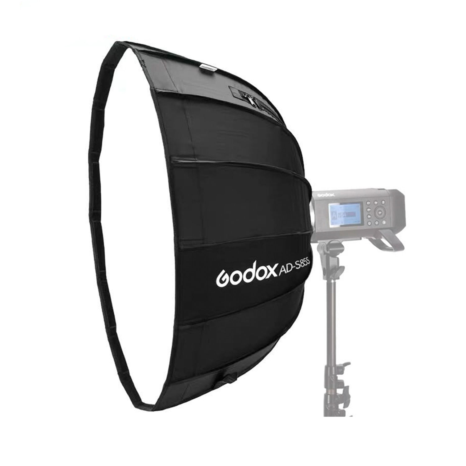 Softbox parabólico Godox AD-S85S – montura Godox – armado rápido