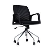 Silla De Oficina Fija Giratoria Pinko Negro Ofideas