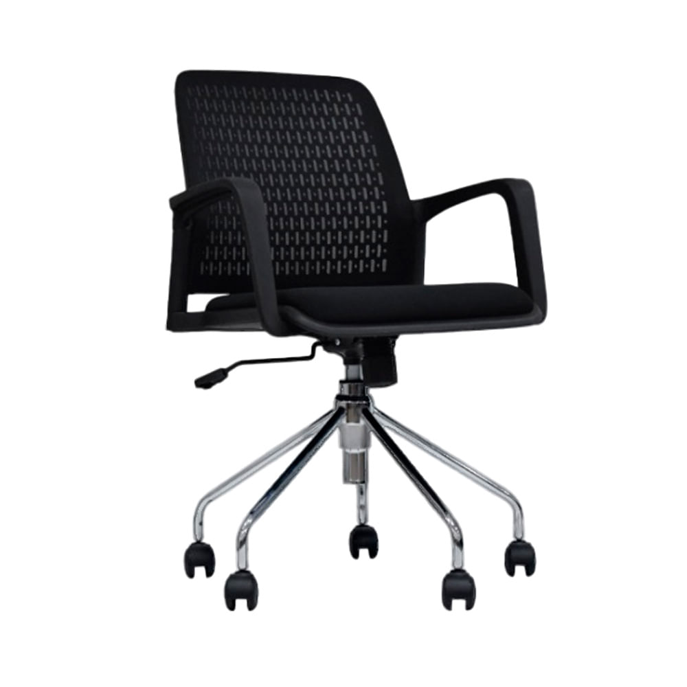 Silla De Oficina Fija Giratoria Pinko Negro Ofideas