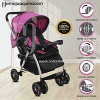 Coche Cuna de Lujo «ROSY» Edición Limitada Fucsia