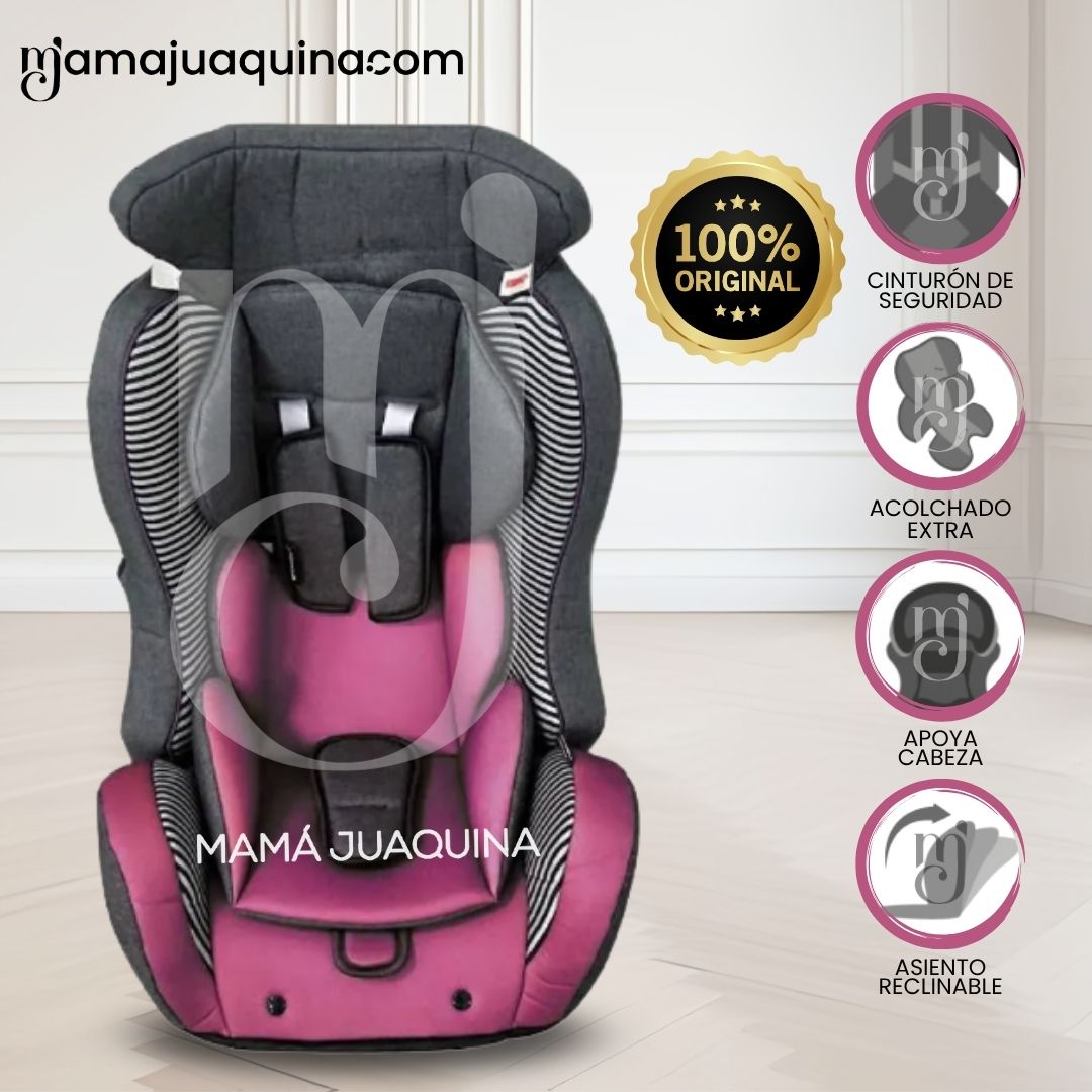 Silla de Auto Ebaby «BUX» Rosa