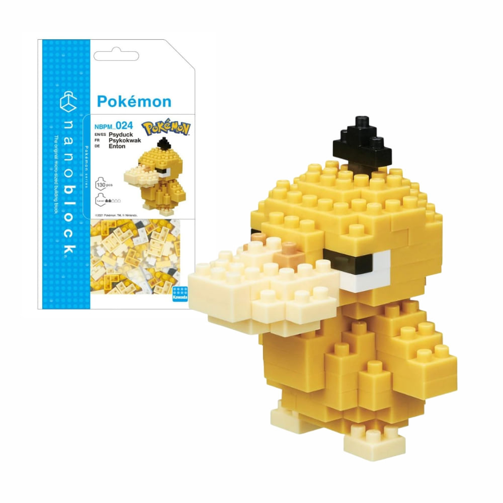 Pokemon Nanoblock Psyduck 130 Piezas