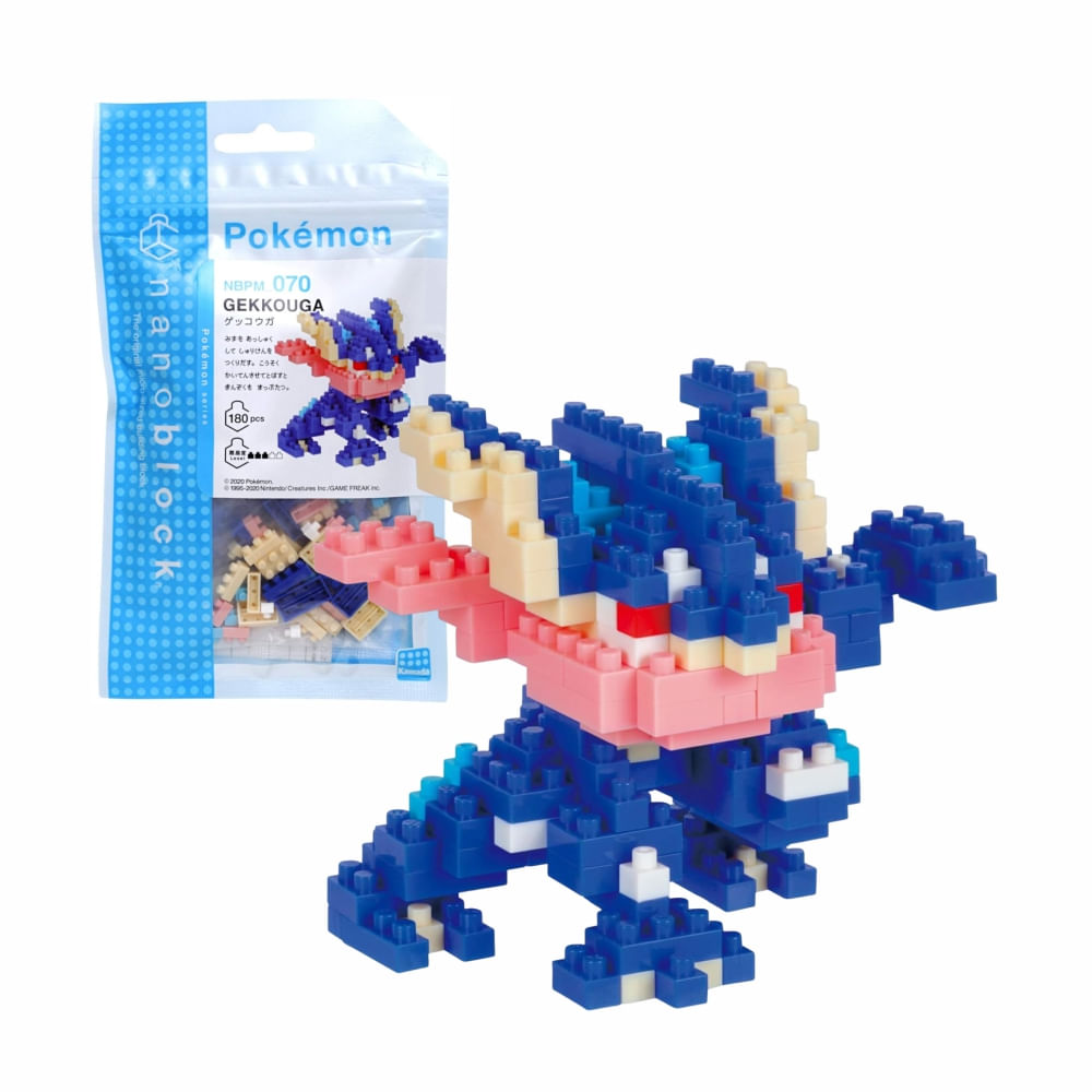 Pokemon Nanoblock Greninja 180 Piezas