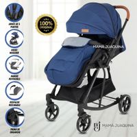 COCHE CUNA MECEDORA «VENICE» AZUL  - copy