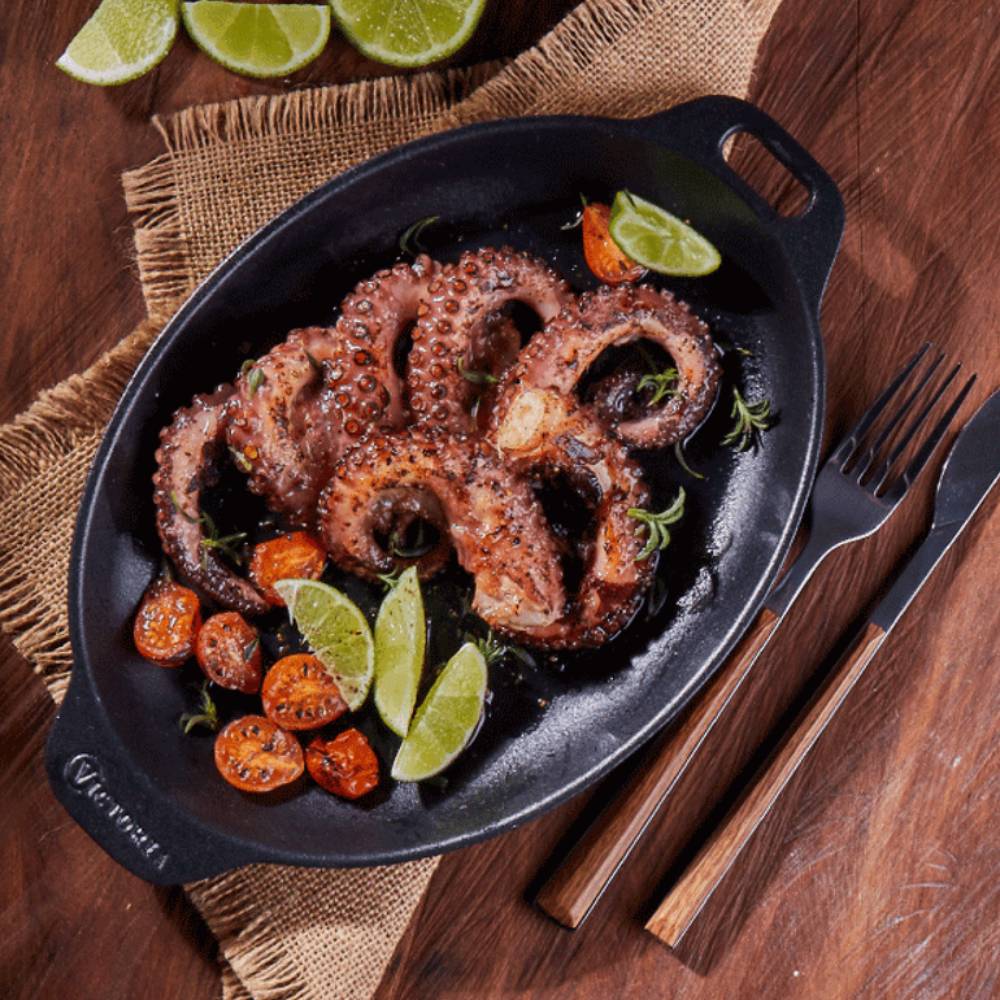 Bandeja Ovalada 29 X19 Cm Esmaltada - Victoria - MEGA IMPORT