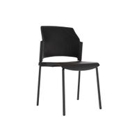 Silla De Oficina Fija Interlocutora Zyle Negro Ofideas