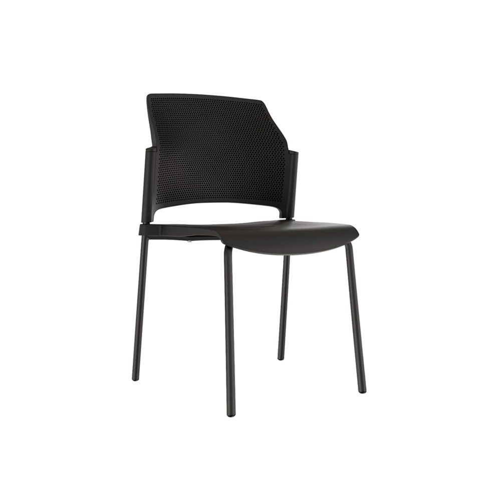 Silla De Oficina Fija Interlocutora Zyle Negro Ofideas