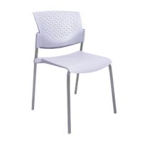Silla De Diseño Fija Movie Gris/Gris Ofideas