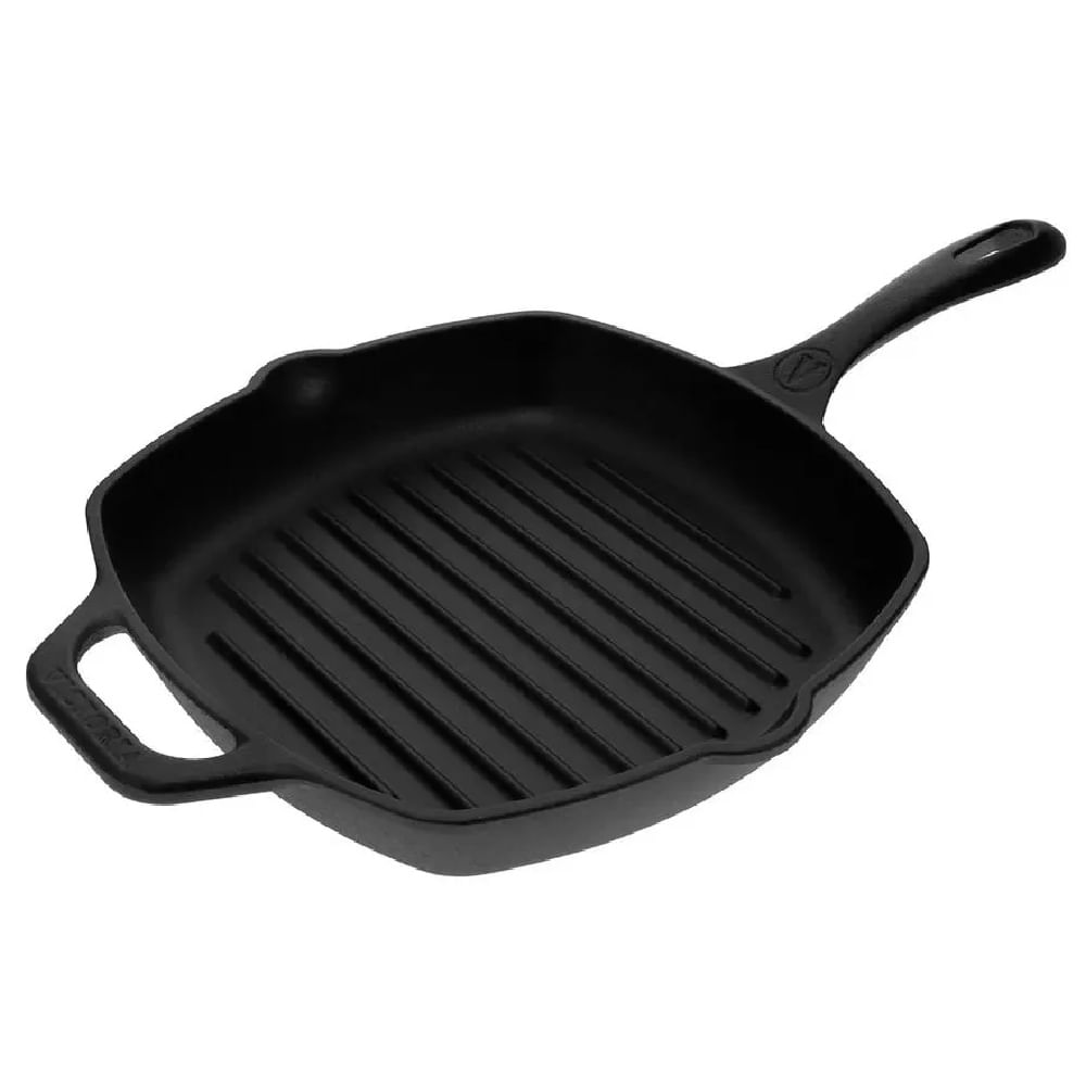 Sartén Grill Rectangular de Hierro Fundido Esmaltado 25 cm - 55145003
