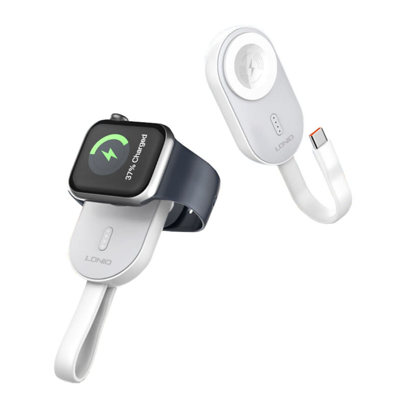 POWER BANK PARA IWATCH LDNIO AW005 2 EN 1 DE 1200 MAH