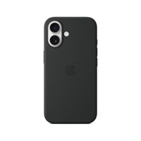 CASE PARA IPHONE 16 DE SILICONA NEGRO