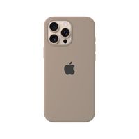 CASE PARA IPHONE 16 PRO DE SILICONA MALVA