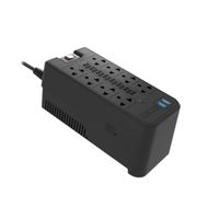 ESTABILIZADOR FORZA FVR-1222USB 1200VA 600W 8 TOMAS 2 USB