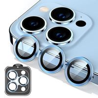 PROTECTOR DE CAMARA METALICO COMPATIBLE CON IPHONE 16 PRO MAX-16 PRO SIERRA BLUE