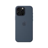 CASE PARA IPHONE 16 PRO MAX DE SILICONA AZUL NOCHE