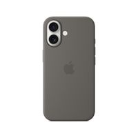 CASE PARA IPHONE 16 DE SILICONA PLOMO
