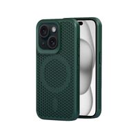 CASE COMPATIBLE CON IPHONE 15 VERDE MAGSAFE DISIPACION