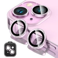 PROTECTOR DE CAMARA METALICO COMPATIBLE CON IPHONE 15-15 PLUS PURPLE