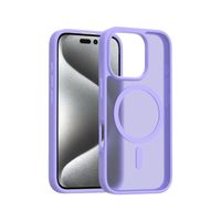 CASE COMPATIBLE CON IPHONE 16 MAGSAFE LILA CLARO