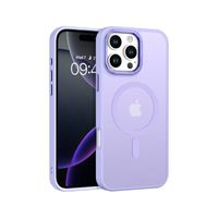 CASE COMPATIBLE CON IPHONE 16 PRO MAGSAFE LILA CLARO