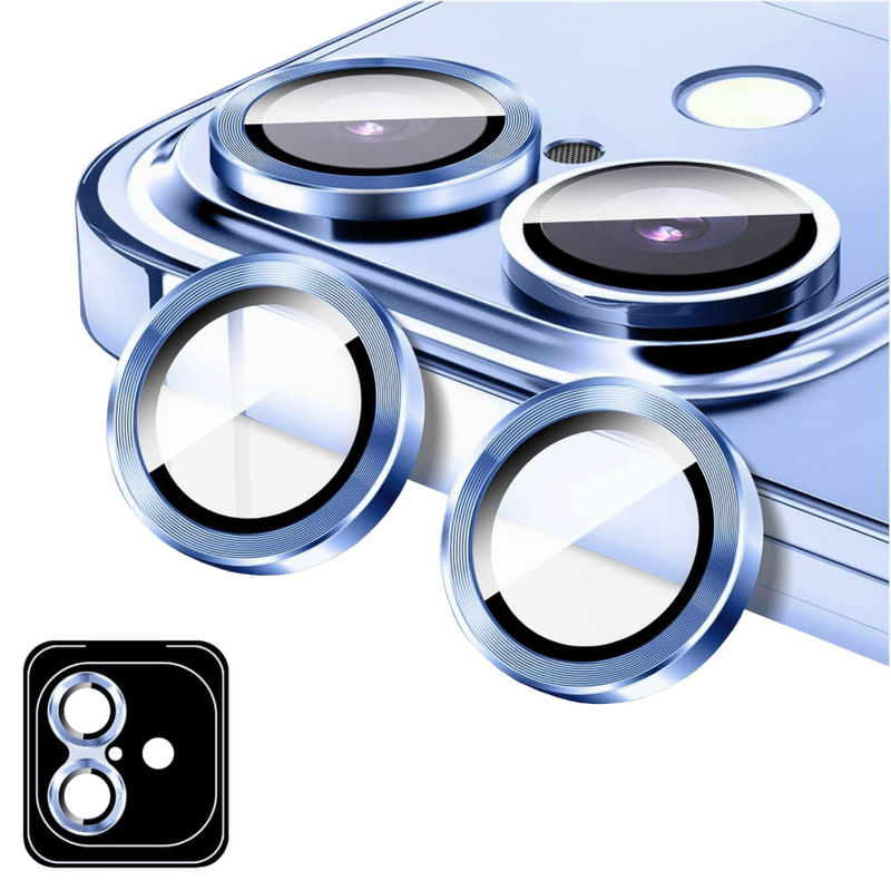 PROTECTOR DE CAMARA METALICO COMPATIBLE CON IPHONE 16-16 PLUS SIERRA BLUE