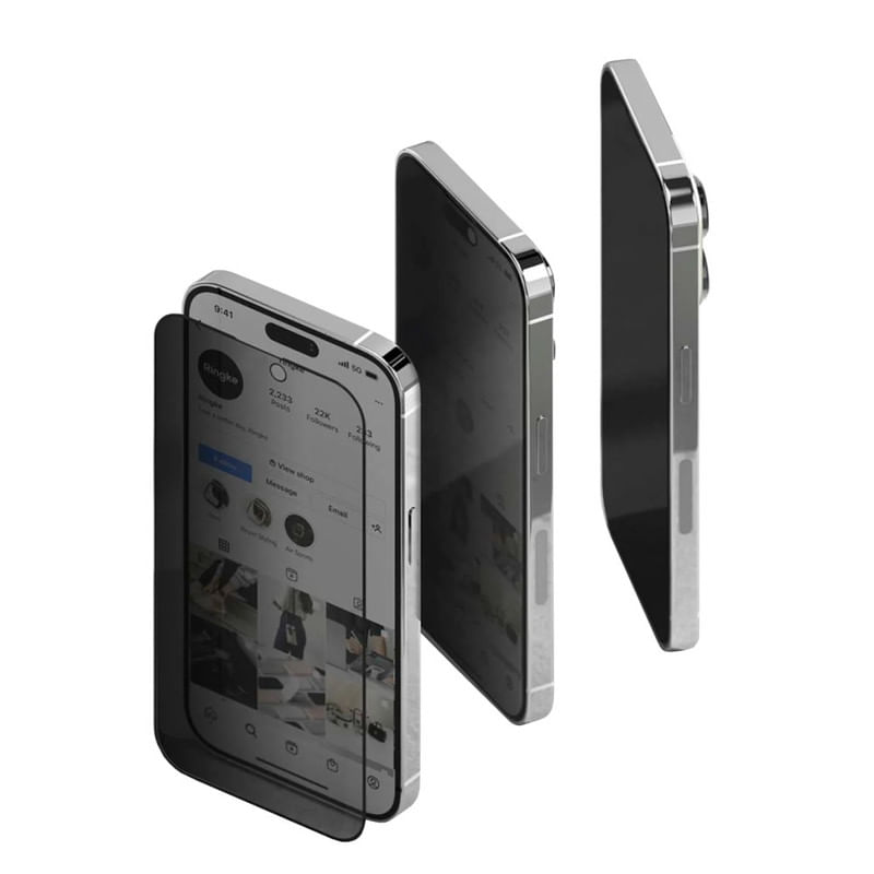 PROTECTOR DE PANTALLA PARA IPHONE 13 PRO MAX ANTI ESPIA MICA DE VIDRIO MATE