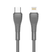 CABLE LDNIO LC671I DE CARGA RAPIDA Y DATA USB-C A LIGHTNING 30W DE 1 M