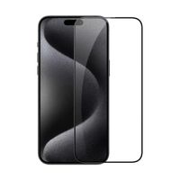 PROTECTOR DE PANTALLA PARA IPHONE 15 TRANSPARENTE DE VIDRIO 21D