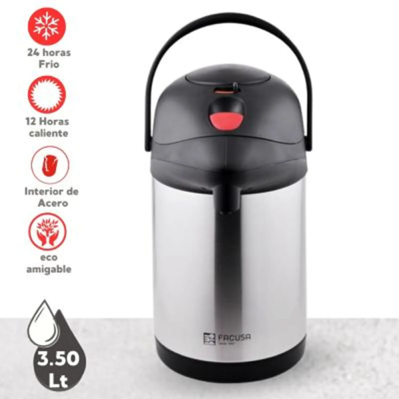 TERMO NOVA 3.50 LT STAINLESS SIFON