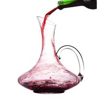 Decantador de Vino Elegante 1500ml, Jarra de Vidrio para Vino