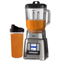 Licuadora Oster ActiveSense Metálica BLSTTDGNBG con Recetario y Tomatodos