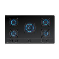 Cocina empotrable a gas Teka Gbc 95030 Kba Negro 5 hornillas