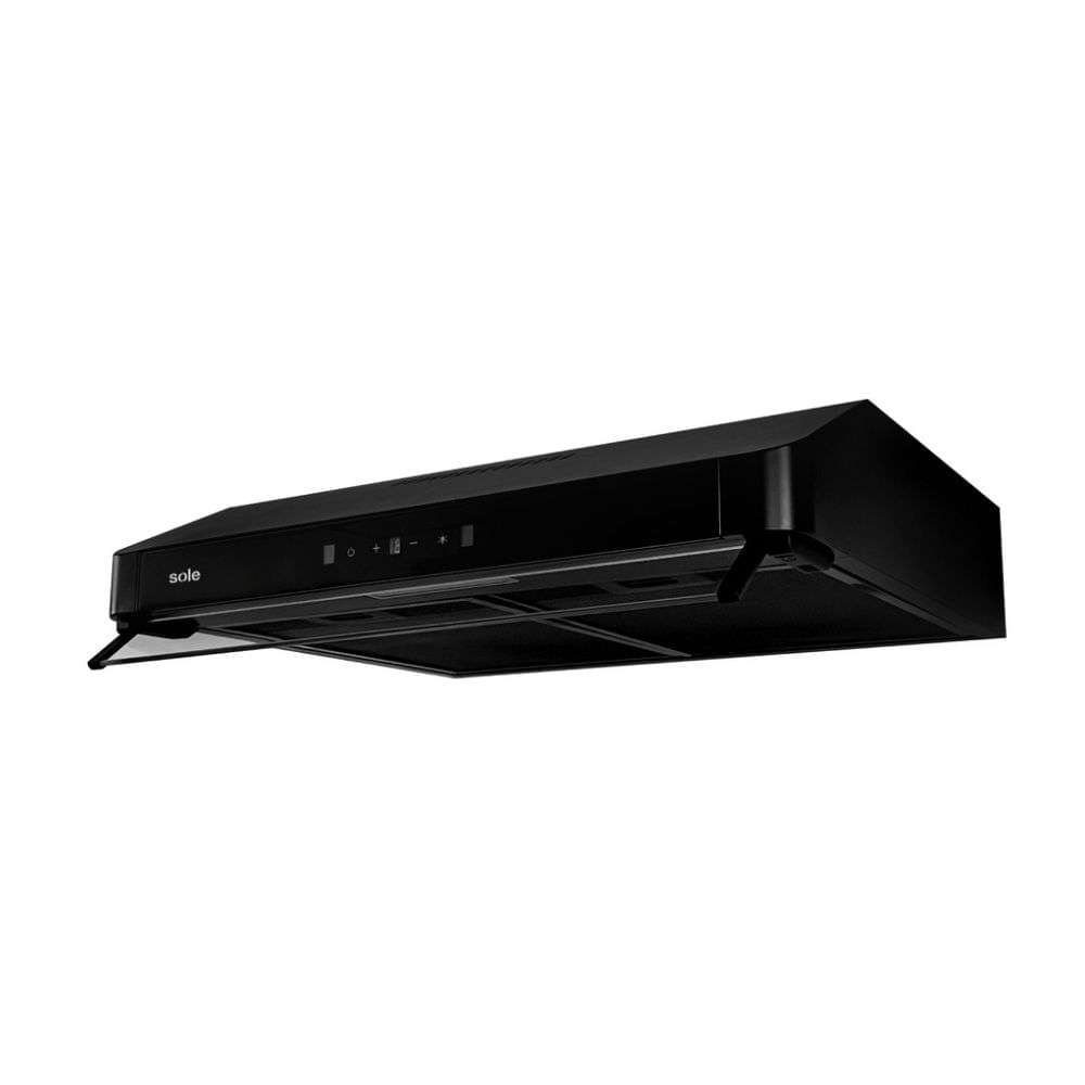 Campana Extractora Convencional 80cm Sole Gaia Negro