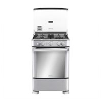 Cocina de pie Mabe Cmp6040Fx1 60cm 4 hornillas