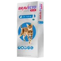 Bravecto Plus para gatos 2.8kg – 6.25kg