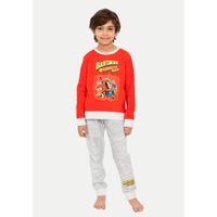 Pijama Para Niño Kayser S6472 Rojo Talla 10