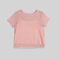 Polo Para Teen Niña Zubito Encaje Paris