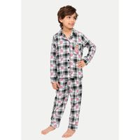 Pijama Para Niño Kayser S6473 Negro Talla 10