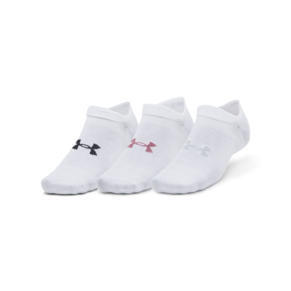 Media Deportiva Under Armour Ua Essential No Show 1382623-100 Blanco