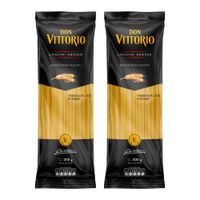 Pack Fideos DON VITTORIO Linguini Grosso Bolsa 500g x 2un